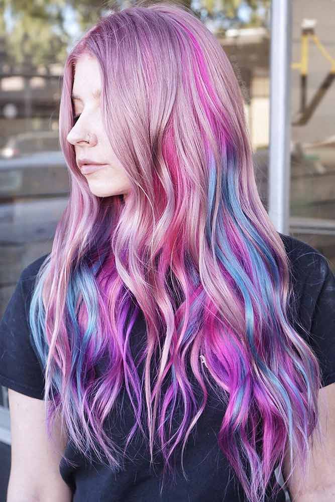 30 Stunning Blue And Purple Hair Ideas in 2022 - Stylinggo