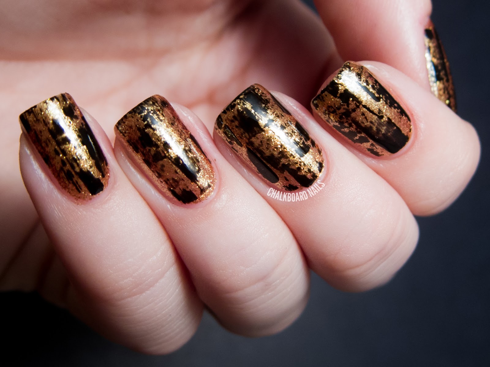 Black and Gold Nail Design for Hands - wide 7