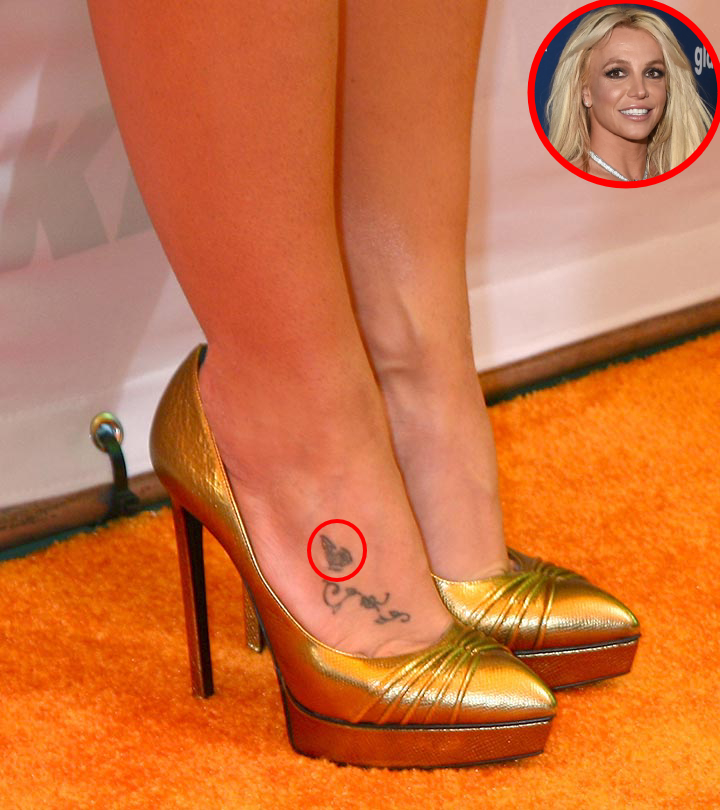 Britney Spears Butterfly Tattoo